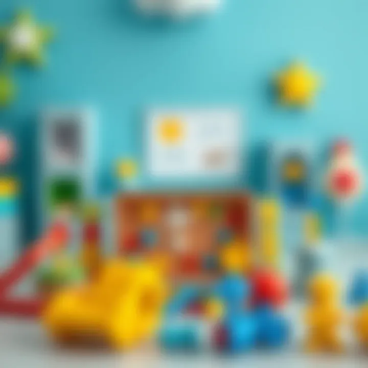 A safe and educational toy set designed for young children