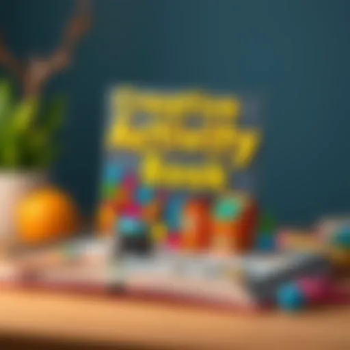 Creative activity book examples for child development