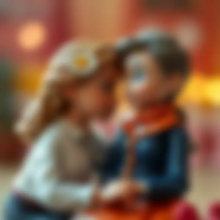 Diana Barry sharing a heartfelt moment with Anne