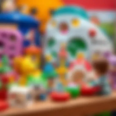 Educational Toys at Atlaspark Interactive learning toys available in the playground