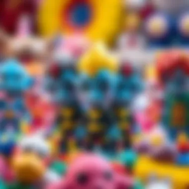 Colorful avatar toys promoting imaginative play