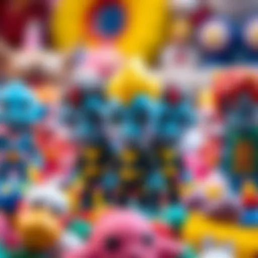 Colorful avatar toys promoting imaginative play