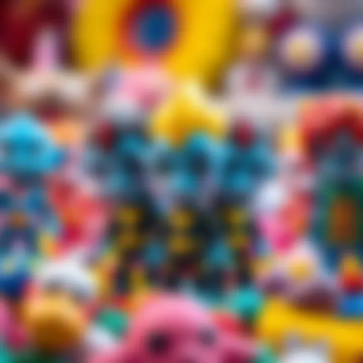 Colorful avatar toys promoting imaginative play