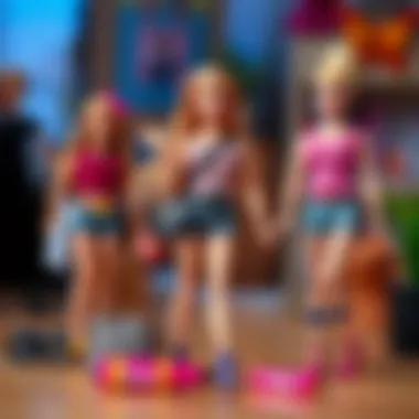 Different accessories for Barbie outfits