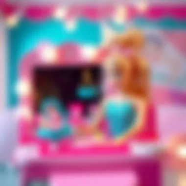 Barbie beauty set emphasizing safety and educational aspects