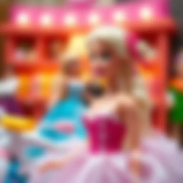 Barbie promoting diverse role-play