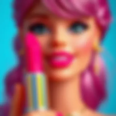 Impact of Barbie lipstick on child development and creativity