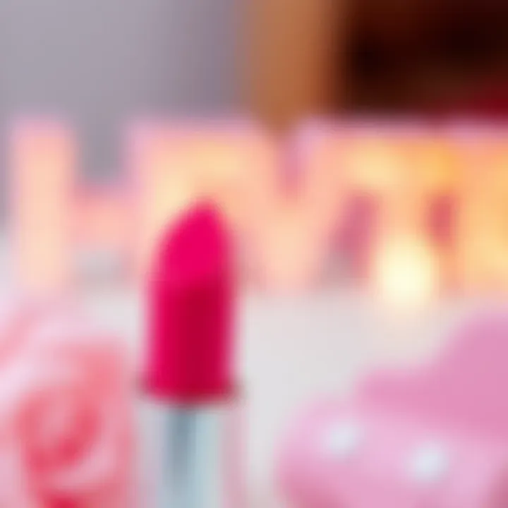 Barbie lipstick as a creative tool for imaginative play
