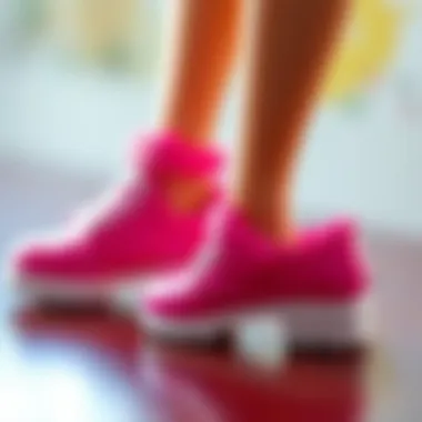 Safety features of Barbie shoes for kids