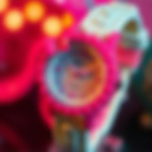 Barbie watch showcasing vibrant colors and playful design