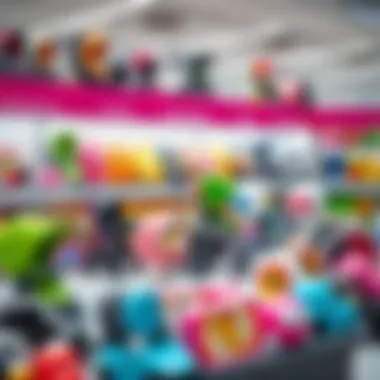 Online Shopping for Stroller Accessories A variety of stroller accessories in an online shopping interface