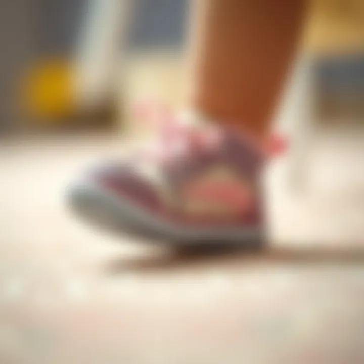 Baby footwear showcasing comfort and flexibility