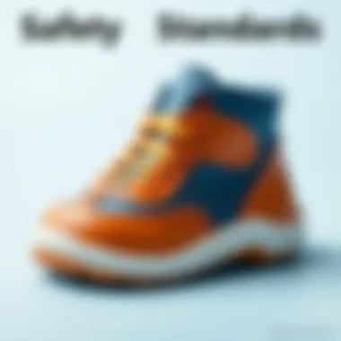 Visual guide on safety standards for baby shoes