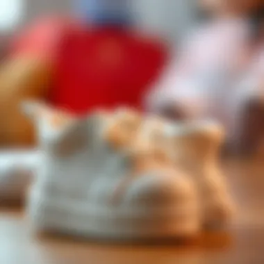 Illustration highlighting the importance of baby shoe selection