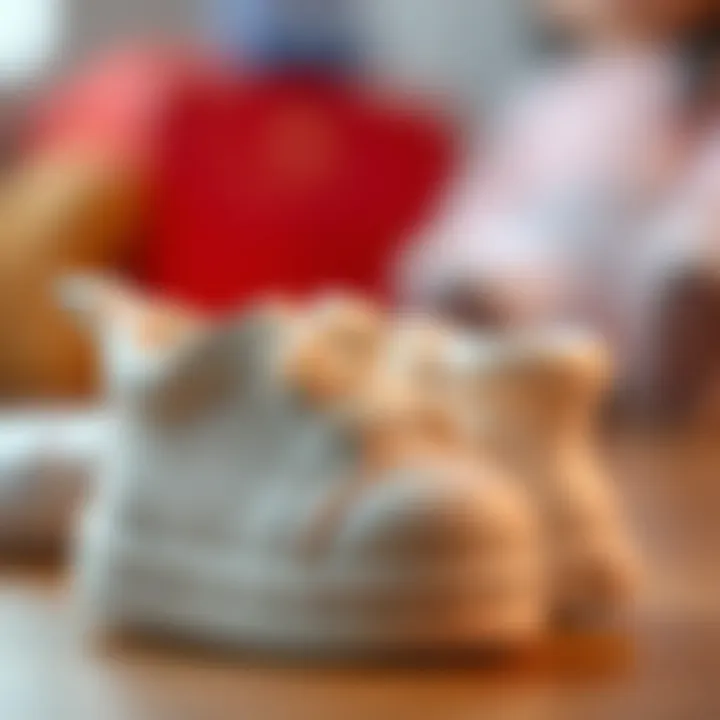 Illustration highlighting the importance of baby shoe selection