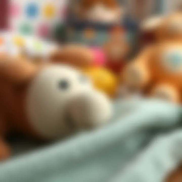 Close-up of high-quality materials used in baby items