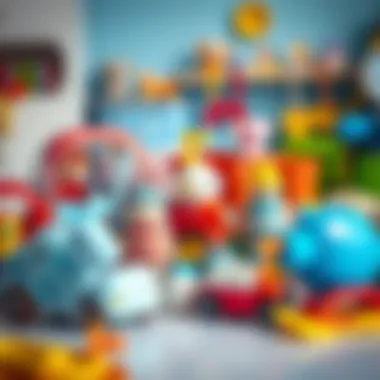 A selection of baby products from various brands