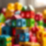 Colorful building blocks to enhance cognitive skills