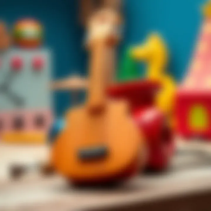 Musical instruments encouraging auditory stimulation