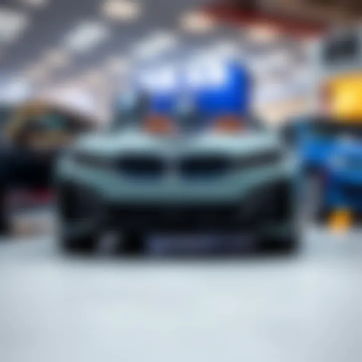 Various models of BMW electric cars for kids