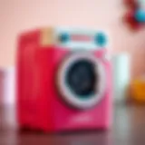 Colorful Bosch toy washing machine designed for children