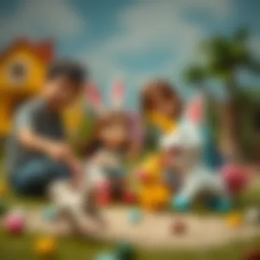 Family Fun with Bunnycorn Adventures Family interaction with bunnycorn toys