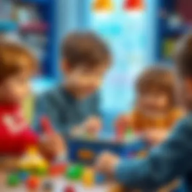 Children Engaging in the Ben Kimim Game Children engaging in the Ben Kimim game