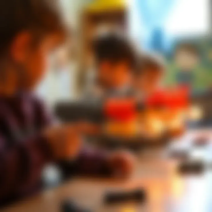 Children engaging in imaginative play with toy guns