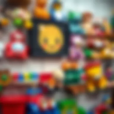 Safety standards for children's toys displayed on a wall