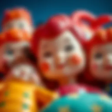 A close-up of different inflatable dolls showcasing unique features