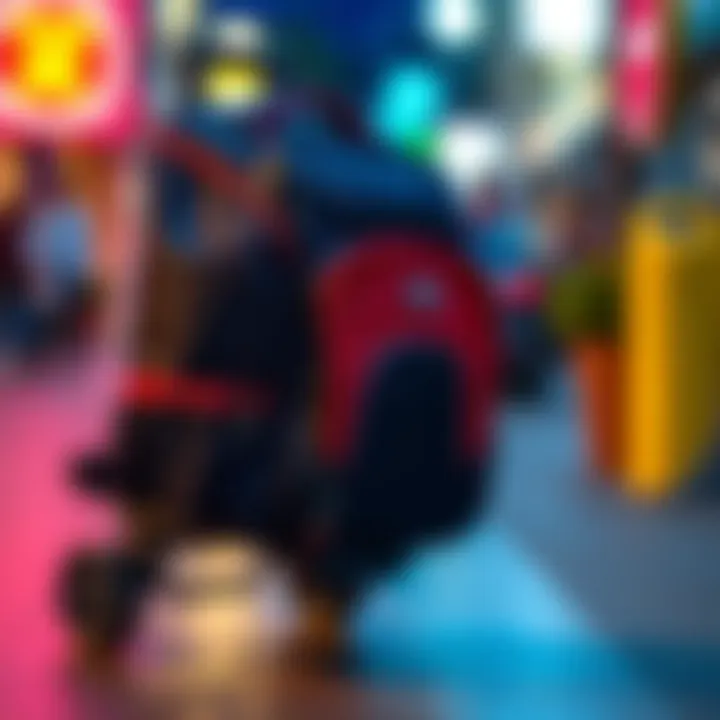 Convenient features of a wheeled school bag for boys