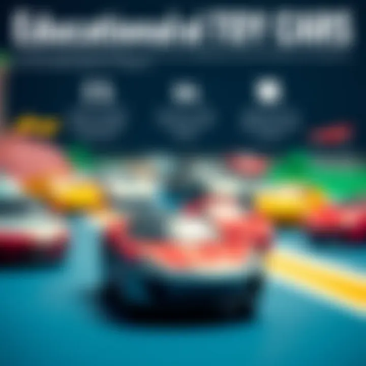 Educational Insights on Toy Cars An educational chart showcasing the developmental benefits of toy cars