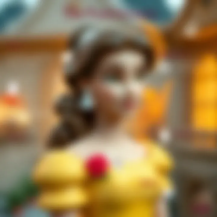 The Positive Traits of Belle An educational infographic on the positive traits of Belle and their impact on children