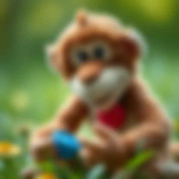 Learning Through Play: Plush Monkey's Educational Benefits Educational benefits of plush monkey toys illustrated