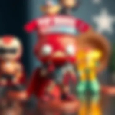 Infographic highlighting educational benefits of Pop Marvel toys