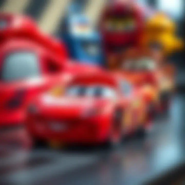 Educational toys featuring Lightning McQueen and his companions