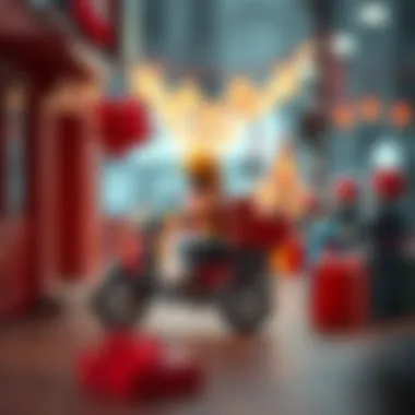 An efficient delivery service ensuring timely gift arrival