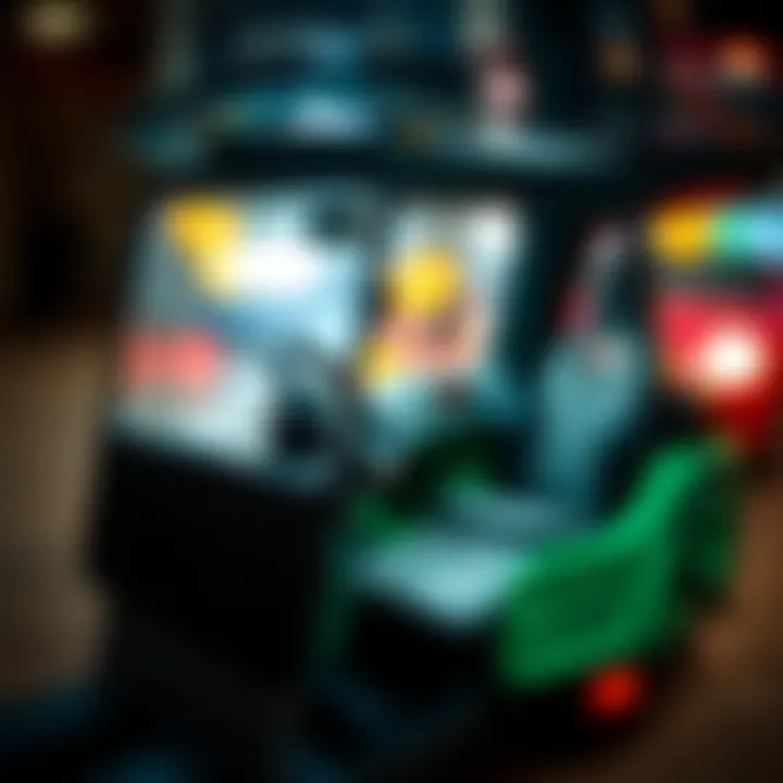 Interior Features of a Small Electric Vehicle Interior design of a small electric vehicle