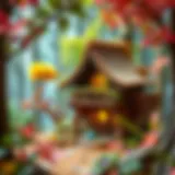 Enchantimals Forest House with vibrant nature elements