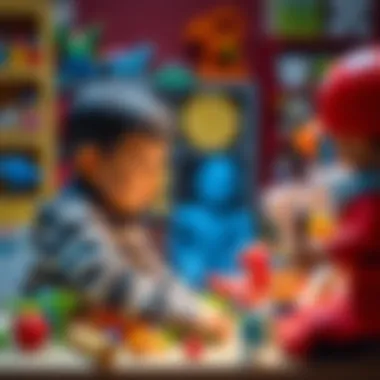 Parental Guidance in Choosing F Toys Parents selecting toys for their children