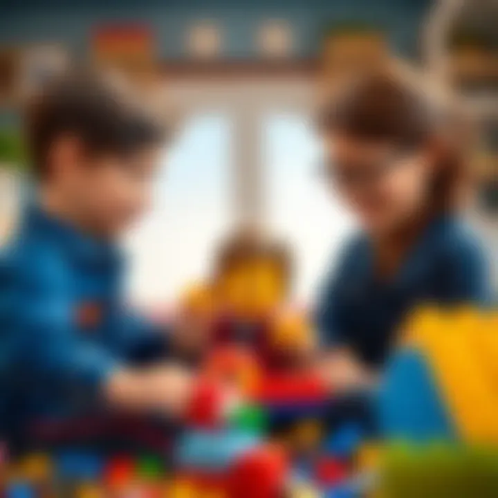 Bonding Moments with Lego Family enjoying Lego time