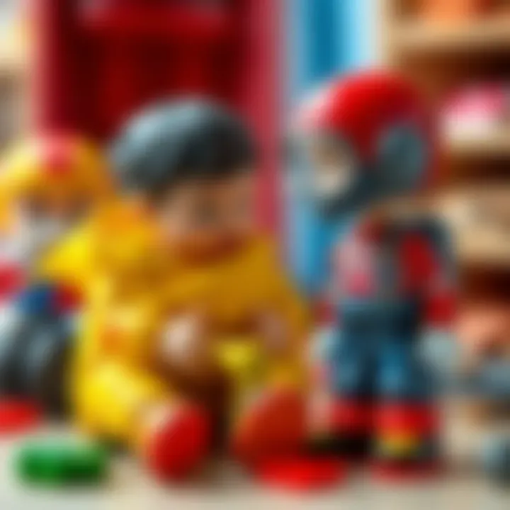 Safety features of figurine toys highlighted