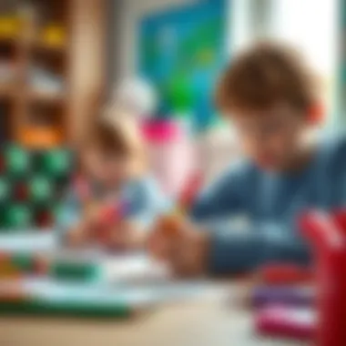 Educational benefits of figure pens illustrated through children’s artwork