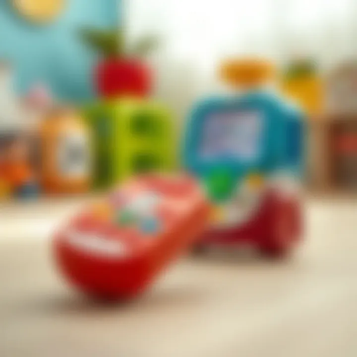 Interactive toy remote for children