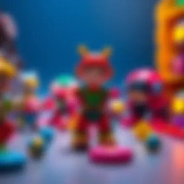 Cognitive Development Through Flash Toys Colorful flash toys stimulating cognitive development