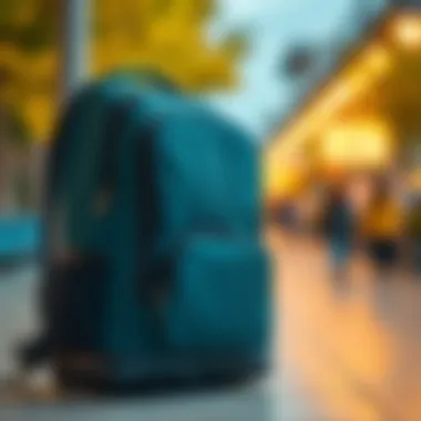 Functional features of a school bag