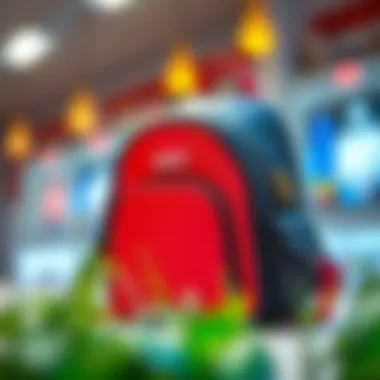 Stylish school bag for girls