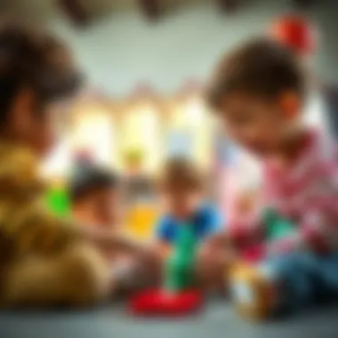 Promoting Healthy Play Behaviors Children engaging in healthy play habits