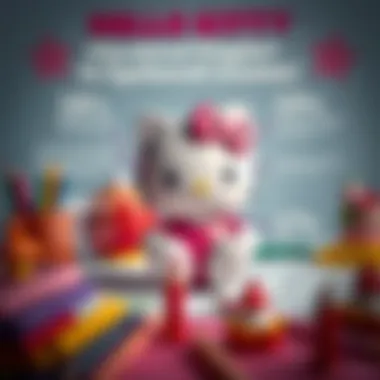 Infographic on Educational Advantages of Coloring Educational benefits of Hello Kitty coloring books displayed in infographic format.