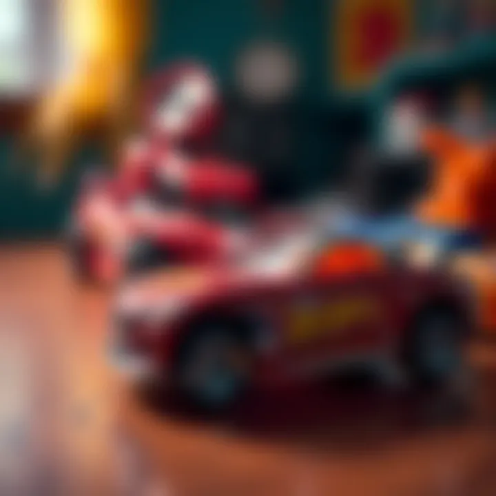 Parental guidance in playtime with Hot Wheels